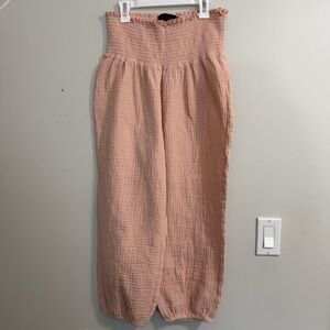 Hatch Maternity Cotton Gauze The Beach Pant